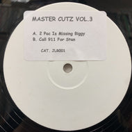 V.A. (2 PAC, EMINEM) / Master Cutz Vol.3 (JRL001, 12inch)