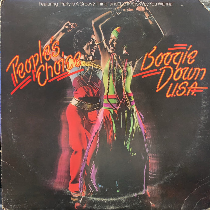 PEOPLE'S CHOICE / Boogie Down U.S.A. (KZ 33154, LP)