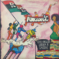 FUNKADELIC / One Nation Under A Groove (K 56539, LP+12inch) UK Press