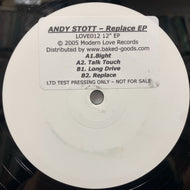 ANDY STOTT / Replace EP (Love012, 12inch)