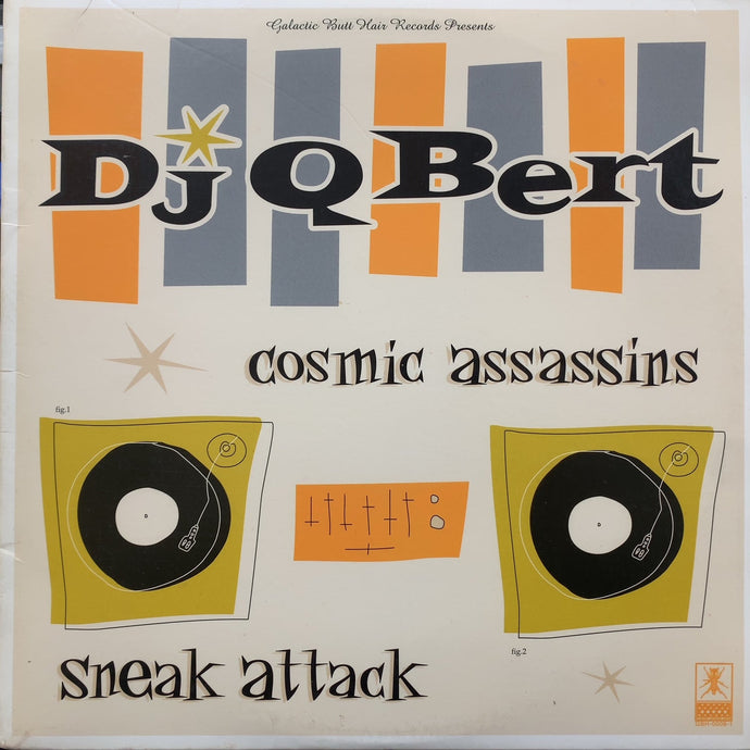 DJ Q-BERT / Cosmic Assassins / Sneak Attack (GBH 0008-1, 12inch)