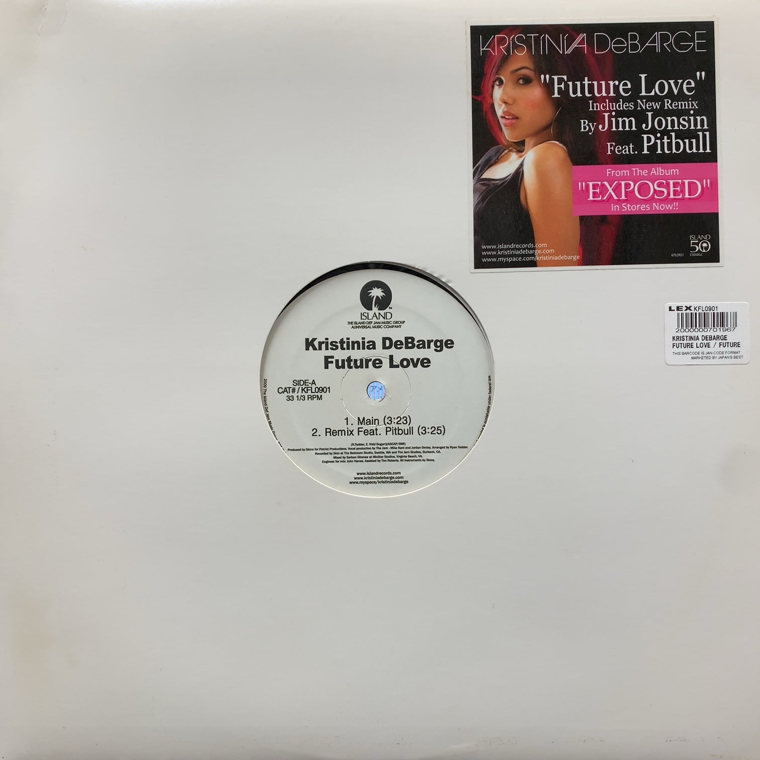 KRISTINIA DeBARGE / Future Love (KFL0901, 12inch) – TICRO MARKET