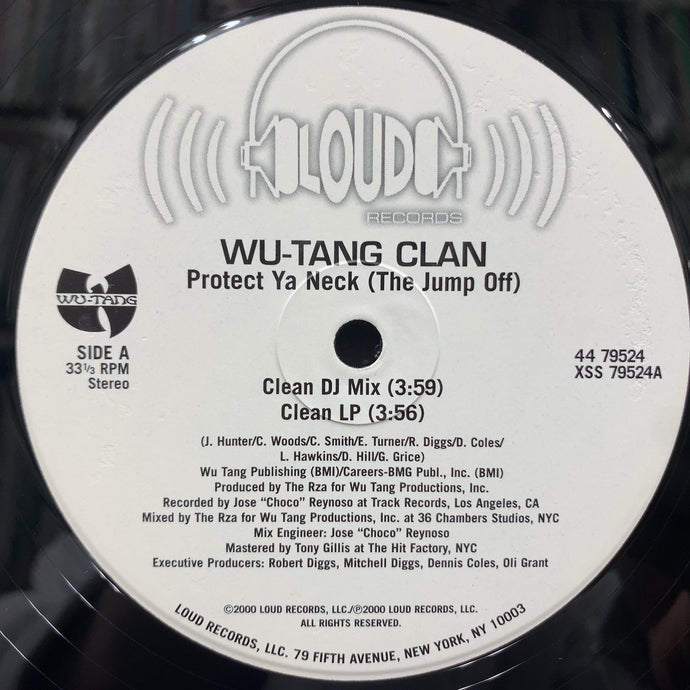 WU-TANG CLAN / Protect Ya Neck (The Jump Off) 44 79524, 12inch