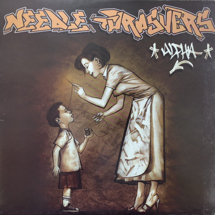 DJ Q-BERT / Needle Thrashers Alpha (ALFA-001, LP)
