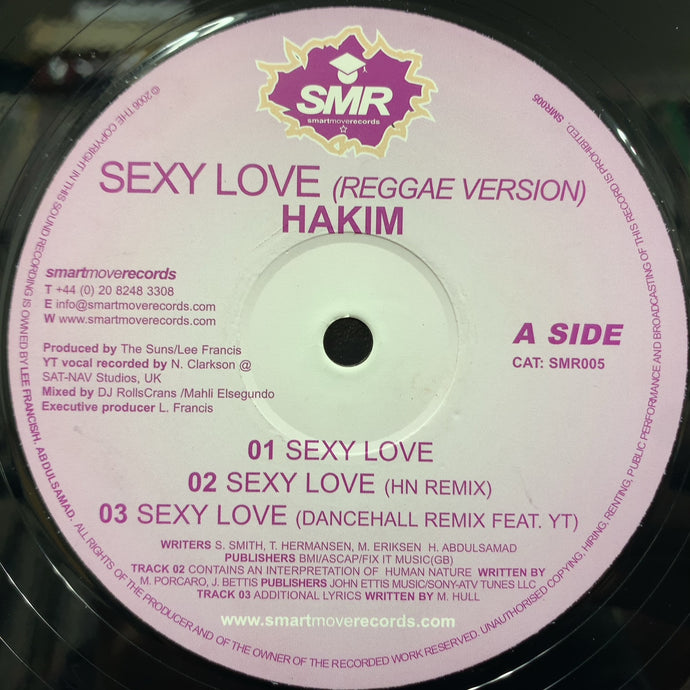 HAKIM / Sexy Love (SMR005, 12inch)