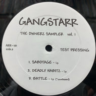 GANG STARR / The Ownerz Sampler Vol. 1 (ARR-101, 12inch)