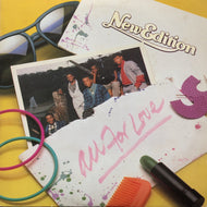 NEW EDITION / All For Love (252 706-1, LP) Promo