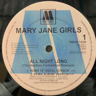 MARY JANE GIRLS / All Night Long (The Hustlers Convention Remixes) (Reissue, 12inch)