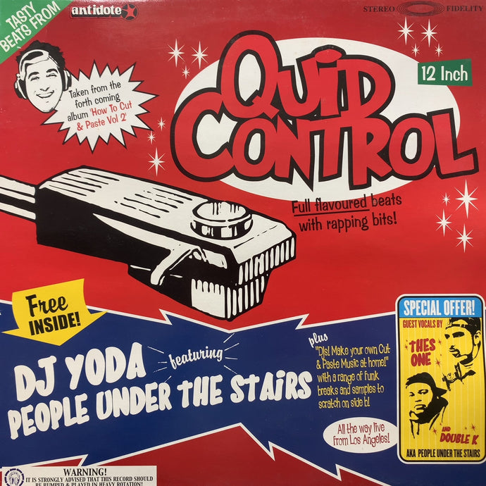DJ YODA ft PEOPLE UNDER THE STAIRS / Quid Control (ANTT 1003, 12inch)