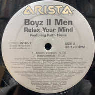BOYZ II MEN / Relax Your Mind (07822-15160-1, 12inch)