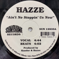HAZZE / Ain’t No Stoppin’ Us Now (12833, 12inch)