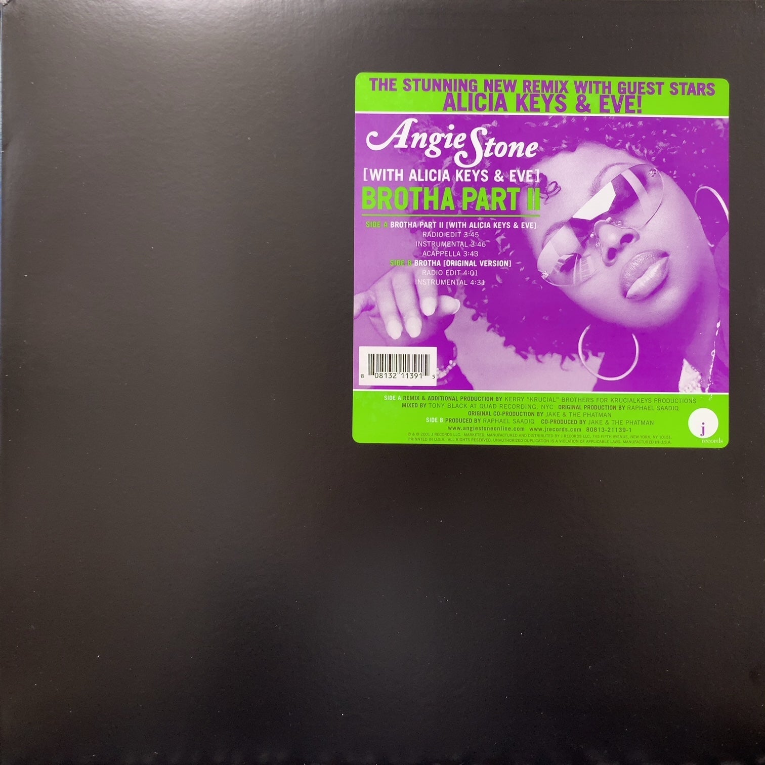 ANGIE STONE / Brotha Part II (80813-21139-1, 12inch) – TICRO MARKET