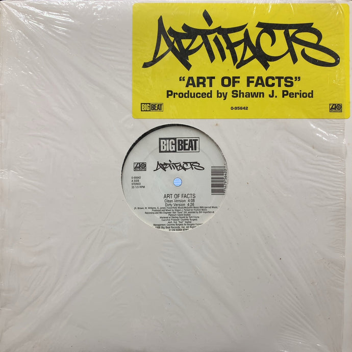 ARTIFACTS / Art Of Facts (0-95642, 12inch) – TICRO MARKET