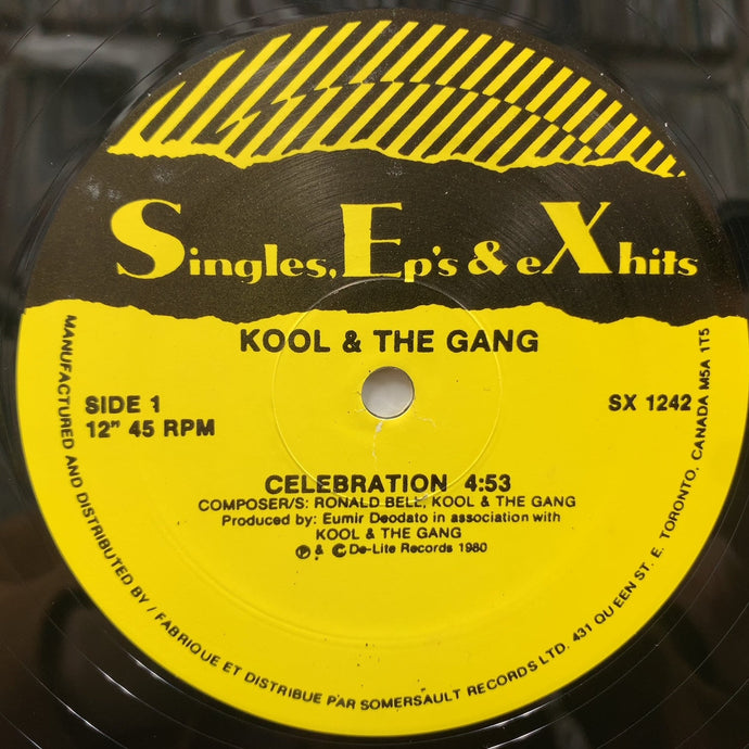 KOOL & THE GANG - LIPPS, INC / Celebration / Funkytown (SX 1242