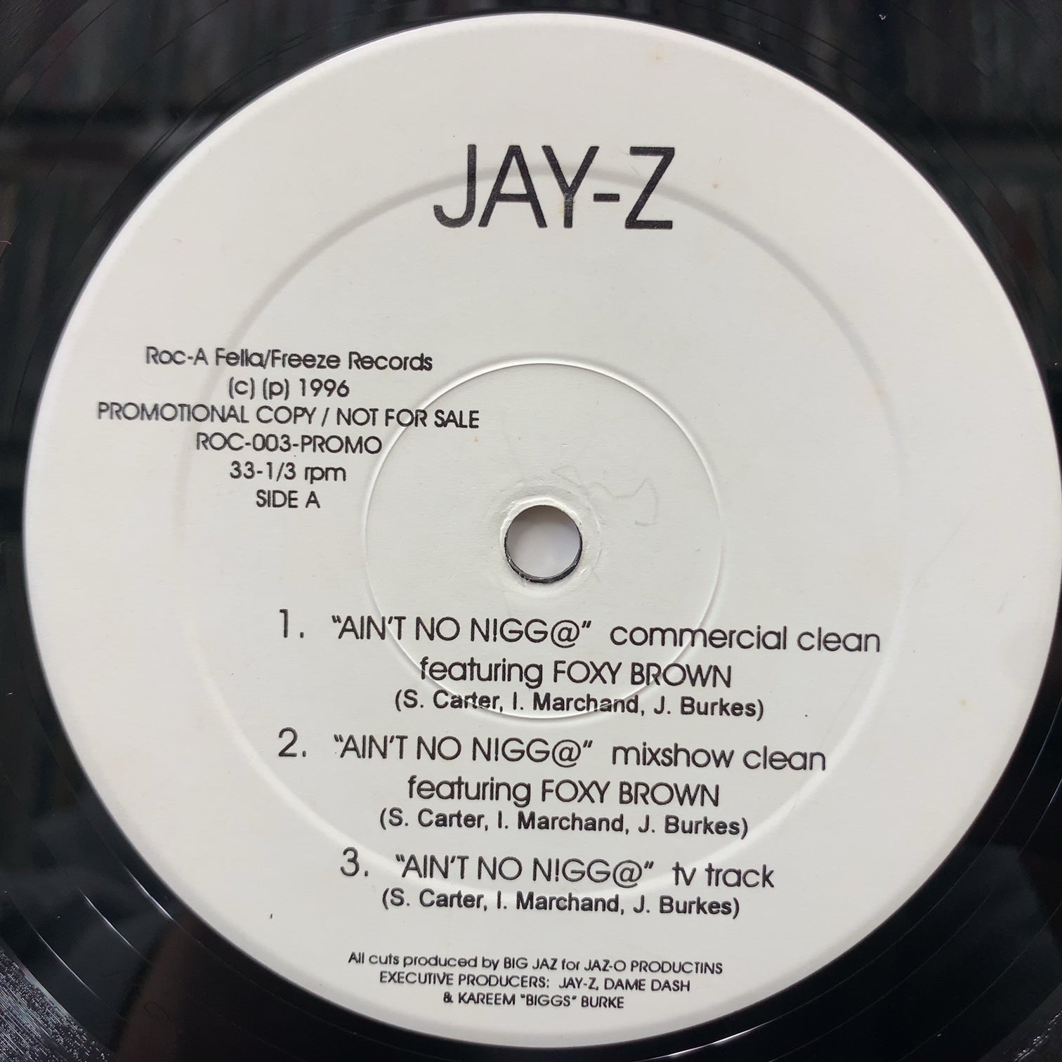 JAY-Z / Aint No N!gg@ / Dead Presidents (Reissue, 12inch) – TICRO