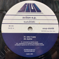 SUZUKISKI / Action E.P. (soup-dish06, 12inch)