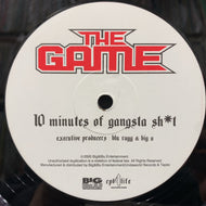 GAME / 10 Minutes Of Gangsta Sh*t / Luv 4 Dem Gangstaz (remix) TG# 01, 12inch