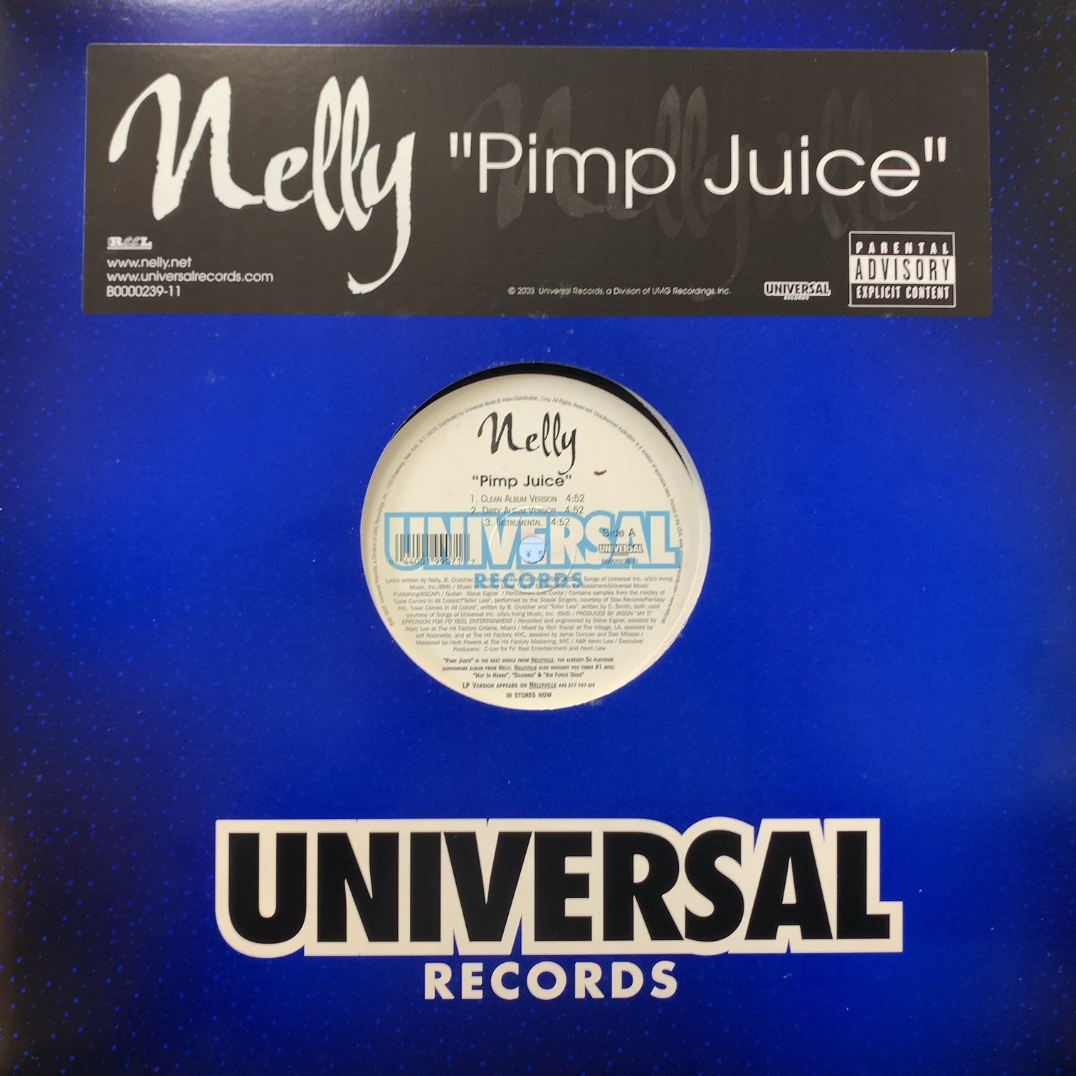 NELLY / Pimp Juice (B0000239-11