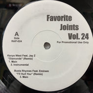 V.A. (Kanye Wes, Busta Rhymes, Eminem) / Favorite Joints Vol. 24 (RAP-024, 12inch)