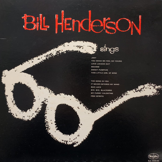BILL HENDERSON / Sings (RJL-2668(M), LP)