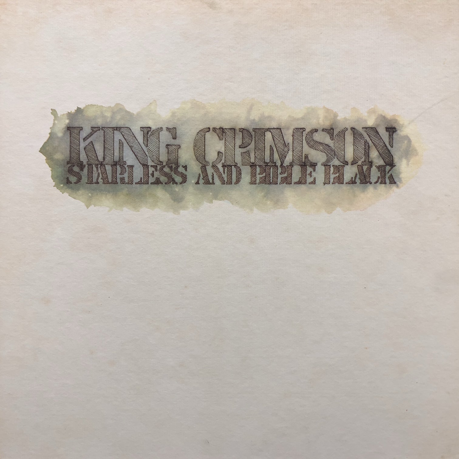 KING CRIMSON / Starless And Bible Black 暗黒の世界 (P-8442A) LP