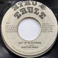 HOPETON JAMES / Get Up Blackman (011, 7inch)