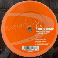 JAZOULSTER feat. MAYSA LEAK / FAMILY AFFAIR / THE BOTTLE 12inch