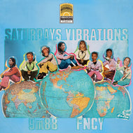 FNCY & 9m88/ SATURDAYS VIBRATION (P-Vine,  P7-6647VV, 7inch) CLEAR BLUE VINYLL