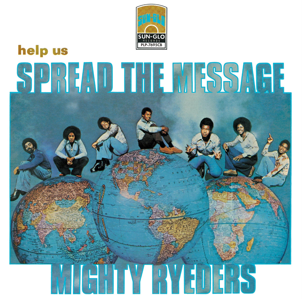 MIGHTY RYEDERS / Help Us Spread The Message (inc. Evil Vibrations) 45 RPM LP 帯付