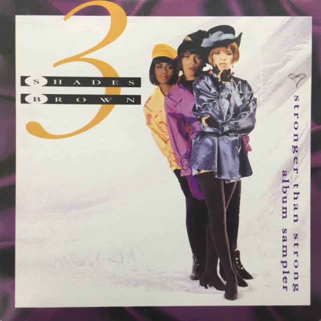 洋楽 theree shades brown stronger than RAP CD 3 SHADES BROWN / STRONGER THAN STRONG ALBUM SAMPLER – TICRO MARKET