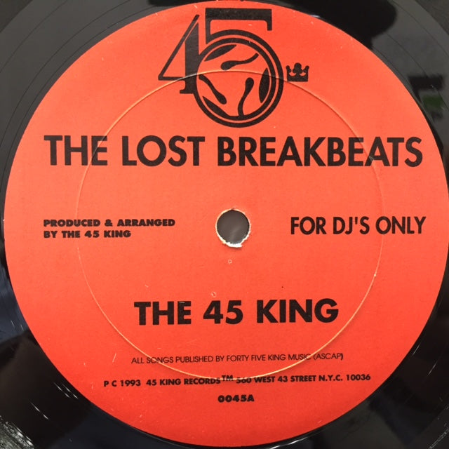 45 KING / THE LOST BREAKBEATS (THE RED ALBUM) TICRO MARKET