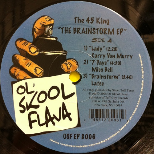 45 KING / THE BRAINSTORM EP – TICRO MARKET
