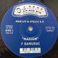 7 SAMURAI / MARVIN & STEVIE EP