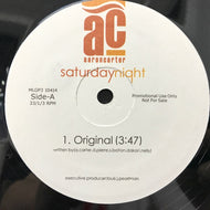 AARON CATER / SATURDAY NIGHT