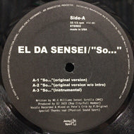 EL DA SENSEI / ARTIFACTS / SO... / IT'S GETTIN' HOT (REMIX)