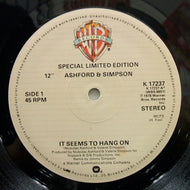 ASHFORD ＆ SIMPSON / IT SEEMS TO HANG ON