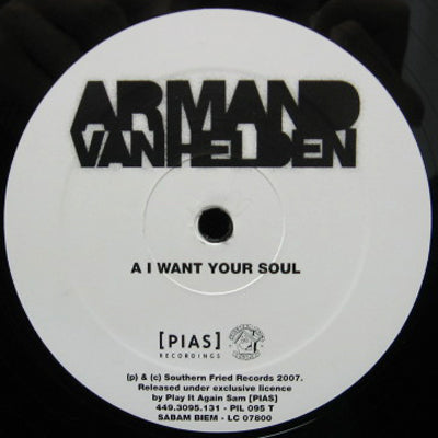 ARMAND VAN HELDEN / I WANT YOUR SOUL