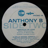 ANTHONY B / MIRACLE OF LOVE