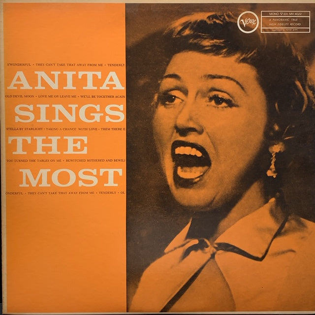 ANITA O'DAY / ANITA SINGS THE MOST