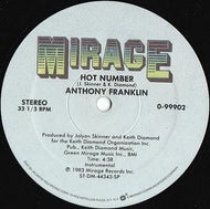 ANTHONY FRANKLIN / HOT NUMBER