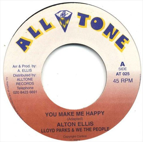 ALTON ELLIS / YOU MAKE ME HAPPY / Lovella Ellis / You Don't Know My Na –  TICRO MARKET