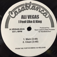 ALI VEGAS / I FEEL LIKE A KING
