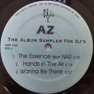 AZ / THE ALBUM SAMPLER FOR DJ'S