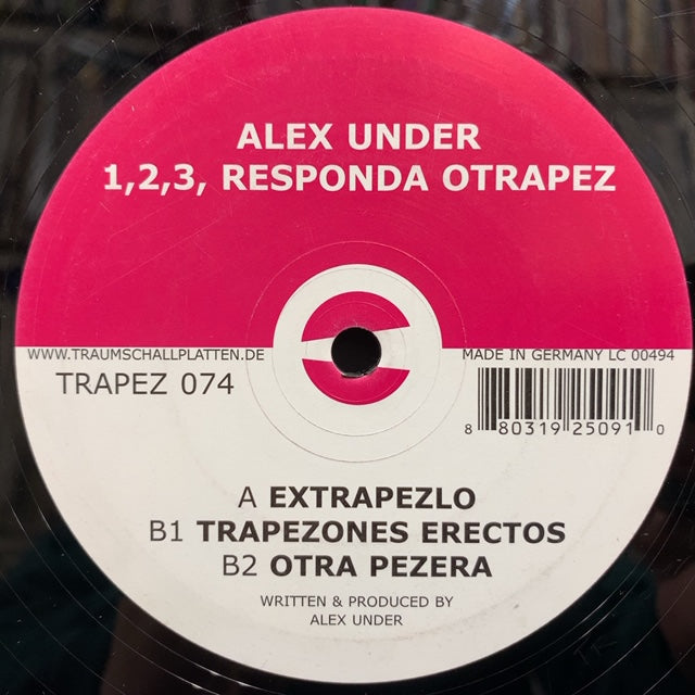 ALEX UNDER / 1,2,3, RESPONDA OTRAPEZ