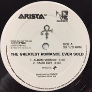 ARTIST (FORMERLY KNOWN AS PRINCE) / THE GREATEST ROMANCE EVER SOLD