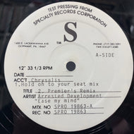 ARRESTED DEVELOPMENT / Ease My Mind (Premier's Remix) (Test Pressing)