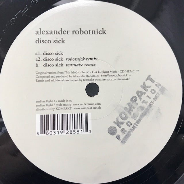 ALEXANDER ROBOTNICK / DISCO SICK