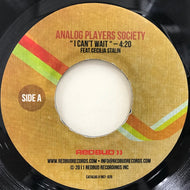 ANALOG PLAYERS SOCIETY / I CAN'T WAIT