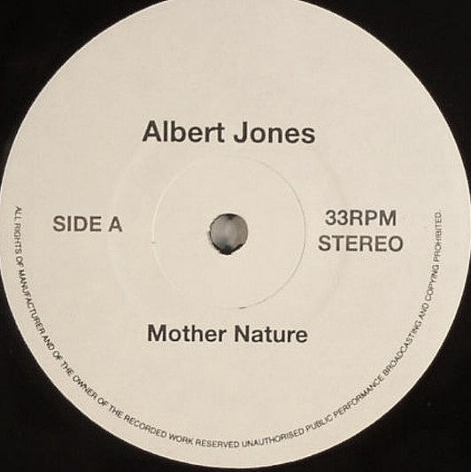 ALBERT JONES / MOTHER NATURE / Caesar Frazier ‎/ Sweet Children