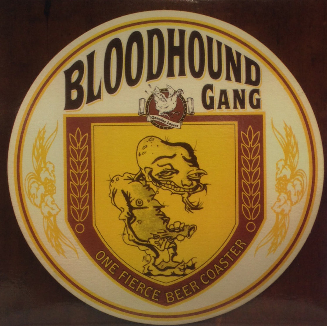 洋楽 Bloodhound Gang /One Fierce Beer Coaster BLOODHOUND GANG / ONE FIERCE BEER COASTER – TICRO MARKET